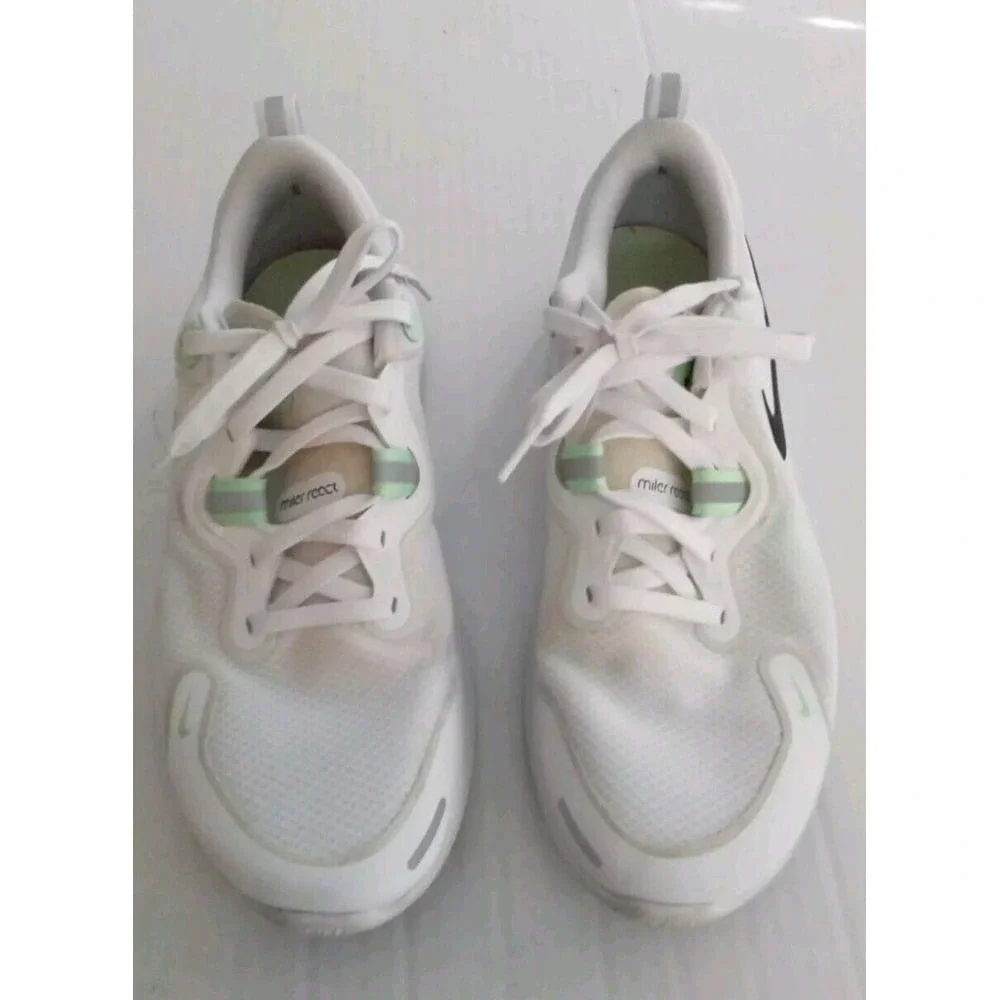 Nike React Miler White Teal Purple Running Shoes CW1778-103